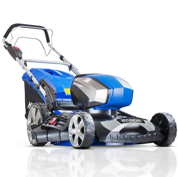 Hyundai Hyundai 18 /45cm Cordless 80v Lithium-Ion Battery Self Propelled Lawnmower with Battery and Charger