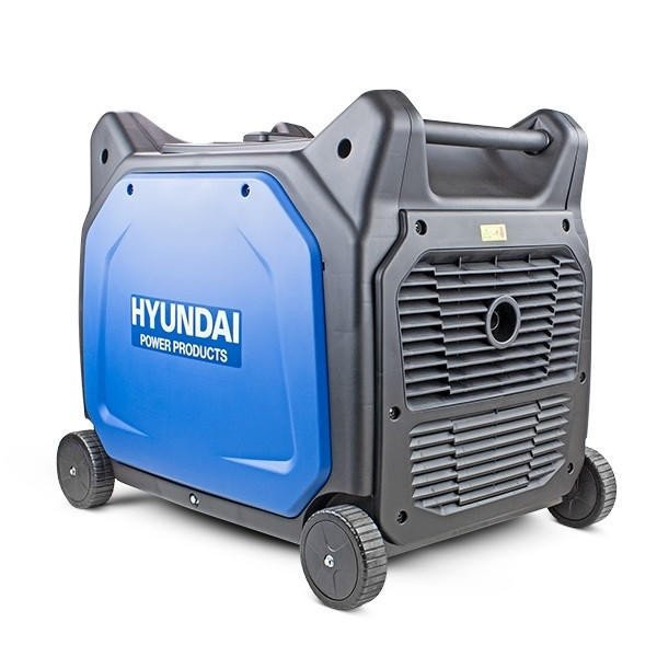 Hyundai Hyundai 6600W/6.6kW Remote Electric Start Petrol Portable Inverter Generator | HY6500SEi