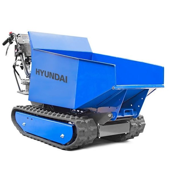 Hyundai Hyundai 196cc Petrol 500kg Payload Tracked Mini Dumper / Power Barrow  / Transporter | HYTD500