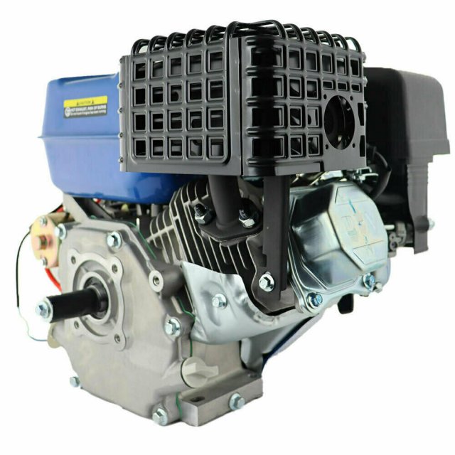 Hyundai Hyundai 212cc 7hp 20mm Electric-Start Horizontal Straight Shaft Petrol Replacement Engine, 4-Stroke,