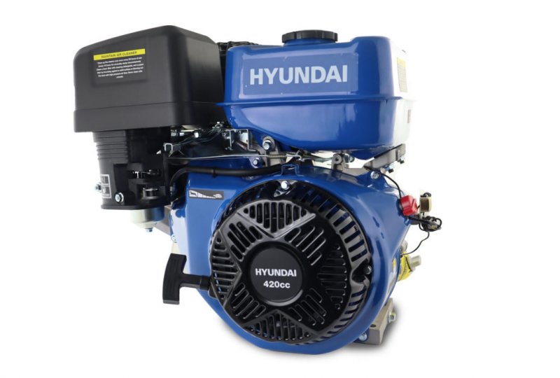 Hyundai Hyundai 420cc 14hp 25mm Horizontal Straight Shaft Petrol Replacement Engine, 4-Stroke, OHV | IC420X-