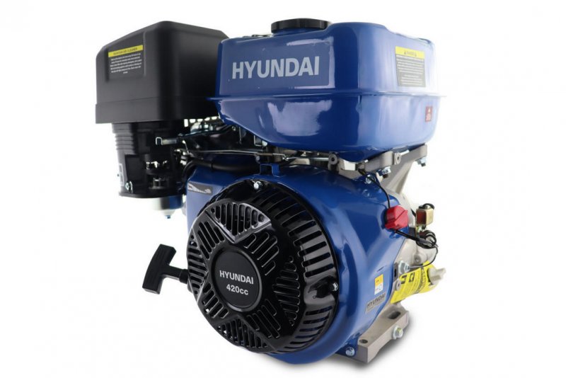 Hyundai Hyundai 457cc 15hp 25mm Horizontal Straight Shaft Petrol Replacement Engine, 4-Stroke, OHV | IC460X-