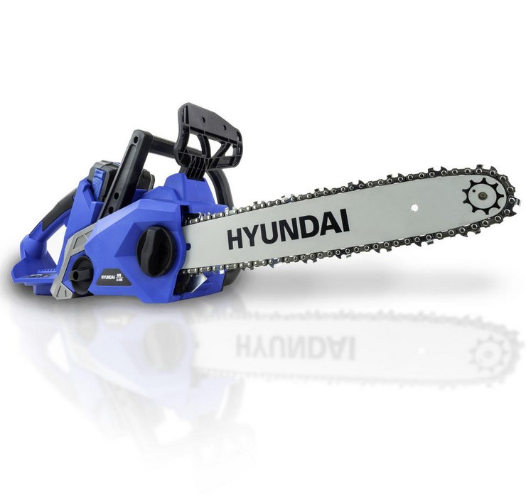 Hyundai Hyundai 40V Lithium-Ion Battery Powered Cordless Chainsaw | HYC40LI