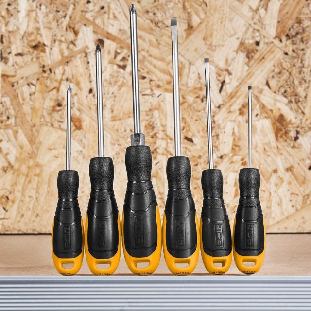 JCB JCB 6 Piece Screwdriver Set | JCB-6PC-SD