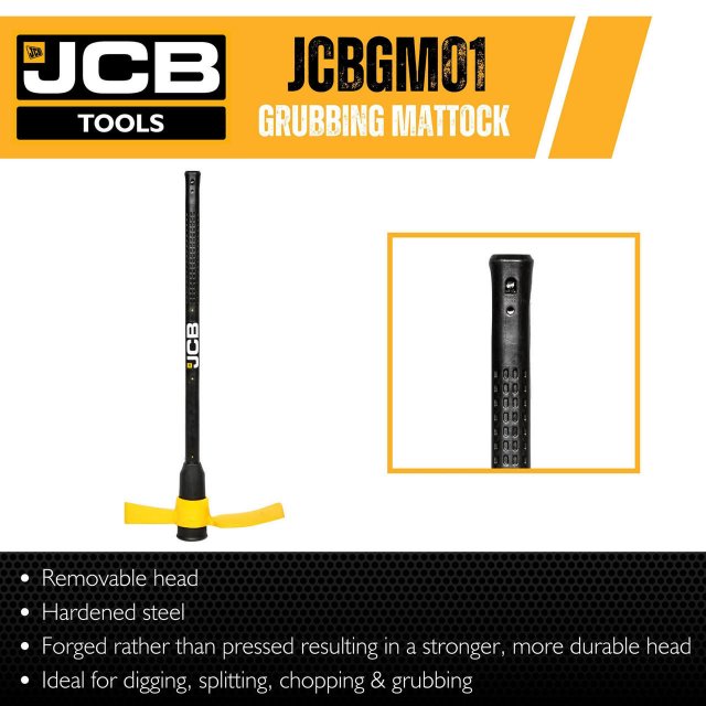 JCB JCB 5lb Grubbing Mattock | JCBGM01