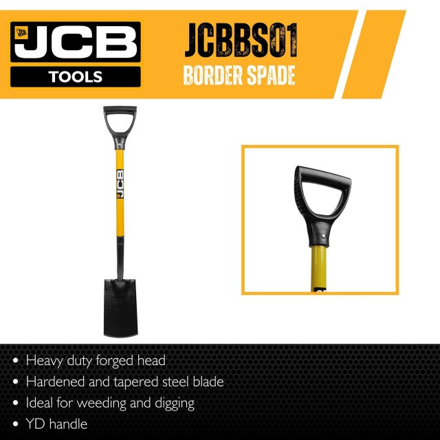 JCB JCB Professional Border Spade | JCBBS01