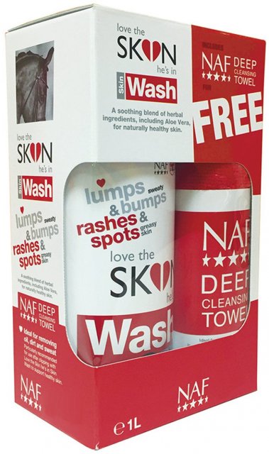 NAF NAF Love The Skin He's In Skin Wash - 1l