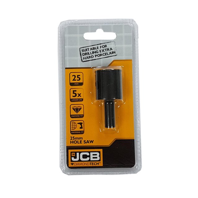 JCB JCB DiamondTech Hole Saw 25mm | 5055803316341