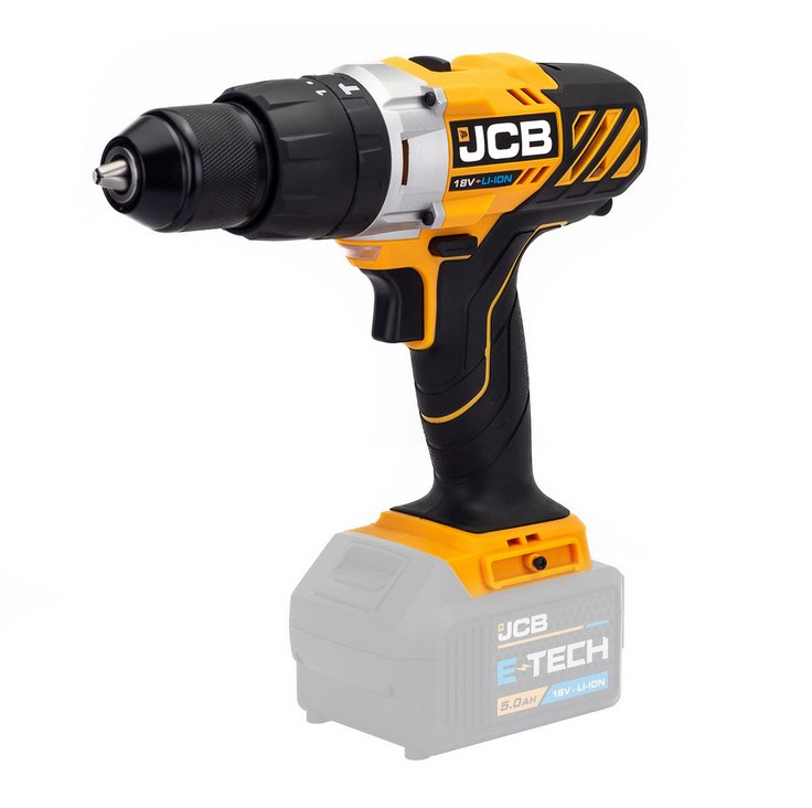 JCB JCB 18V Combi Drill 1x 4.0Ah Lithium-Ion Battery and 2.4A charger | 21-18CD-4XB