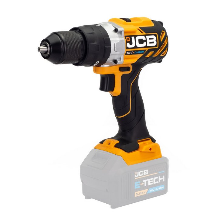 JCB JCB 18V Brushless Battery Combi Drill | 21-18BLCD-B, Bare Unit