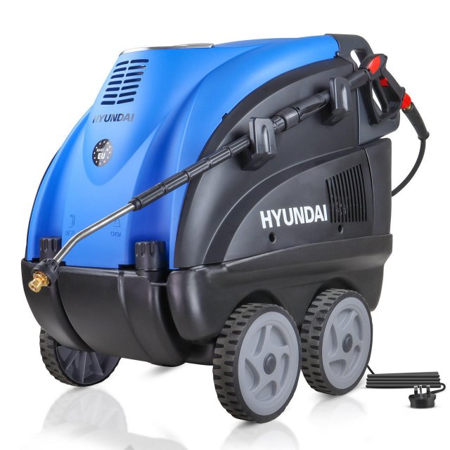 Hyundai Hyundai 2610psi / 180bar Hot Pressure Washer, 110°c 2.8kW Commercial Triplex Power Washer | HY155HPW