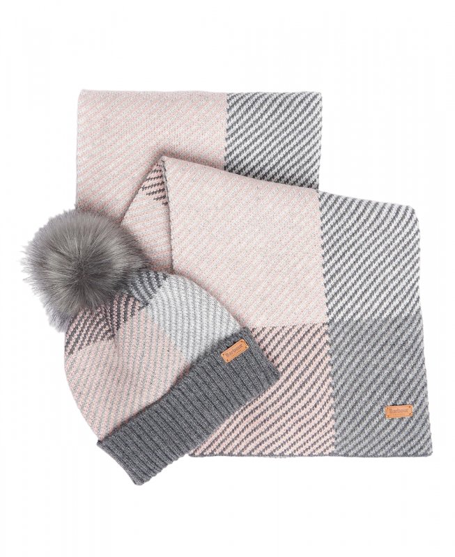 Barbour Barbour Ladies' Nyla Beanie & Scarf Set