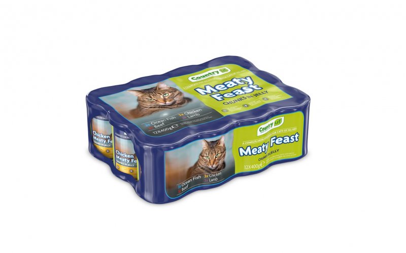 Country UF Country Meaty Feast Cat Food - 12 x 400g