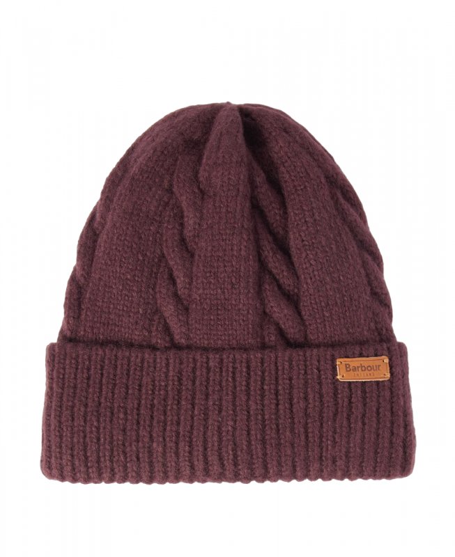 Barbour Barbour Meadow Cable Knit Beanie