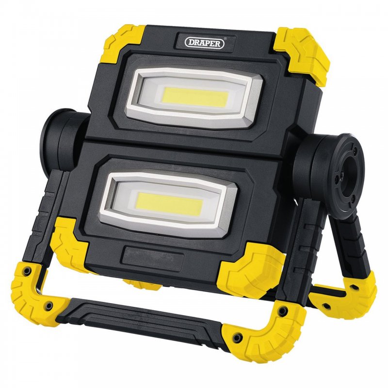 Draper Draper Twin COB LED Rechargeable Worklight - 10W