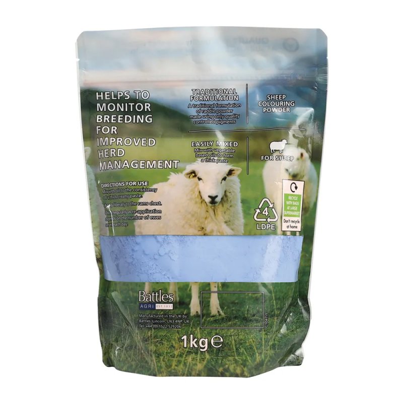 Agrimark Sheep Colouring Powder - Raddle
