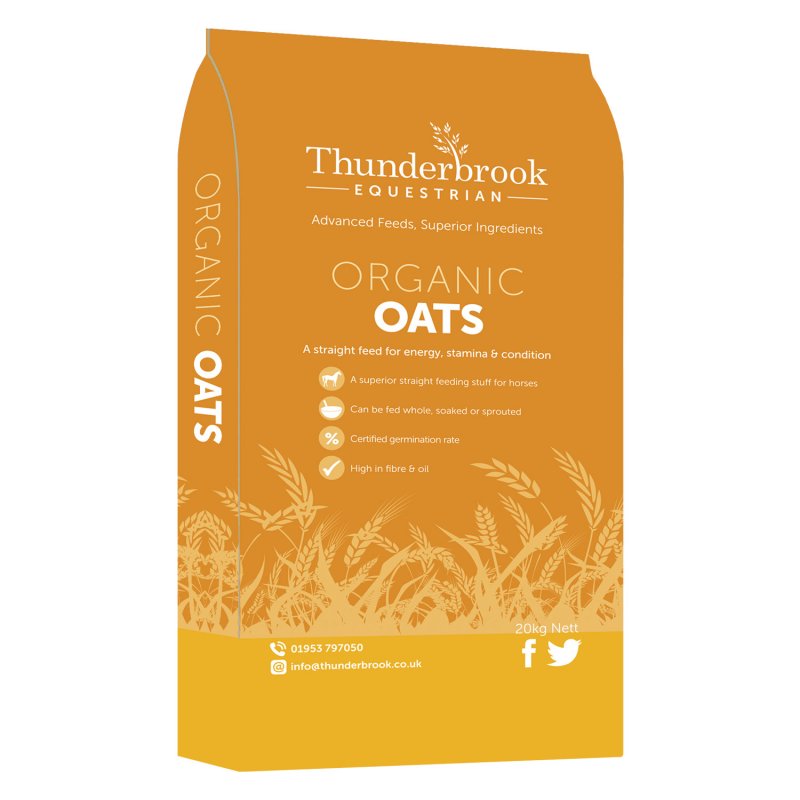 Thunderbrook Thunderbrook Whole Organic Oats for Sprouting - 20kg
