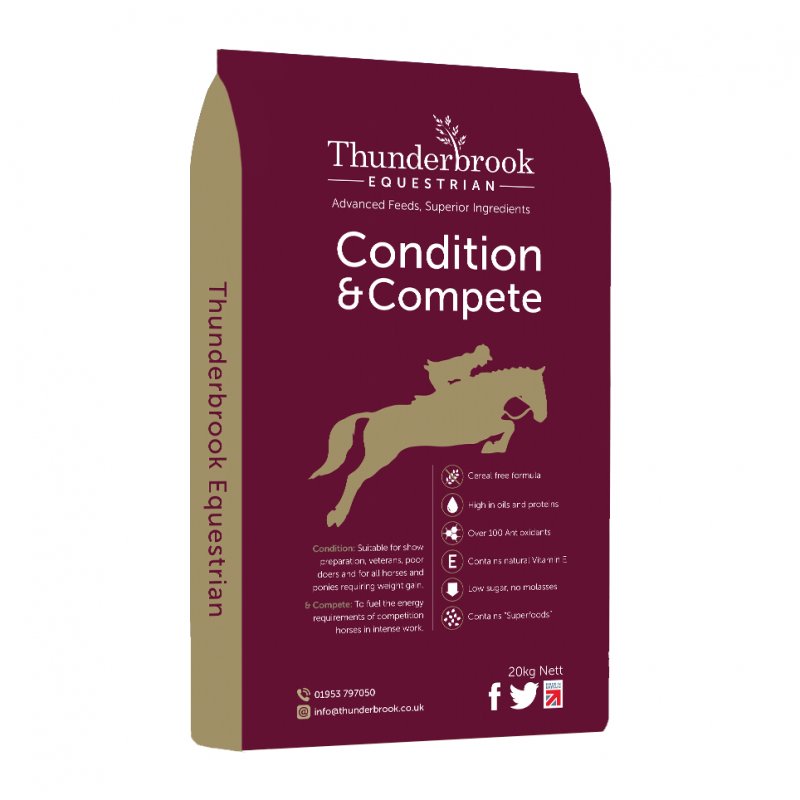 Thunderbrook Thunderbrook Equestrian Condition & Compete - 20kg