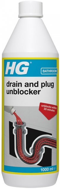 HG HG Drain & Plug Unblocker - 1L