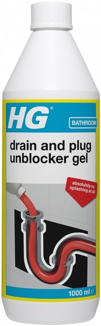 HG HG Drain & Plug Unblocker Gel - 1L