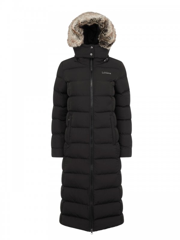 LeMieux LeMieux Women's Harper Longline Black Puffer Coat