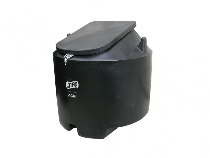 JFC JFC Half Tonne Meal Bin with Lockable Lid - 500kg