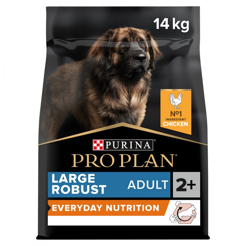 Purina Pro Plan Large Adult Robust Everyday Nutrition Optibalance Chicken Dog Food - 14kg