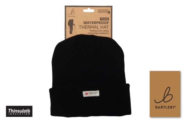 Bartleby Bartleby Men's Knitted Waterproof Hat
