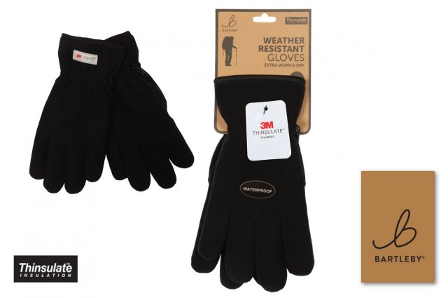 Bartleby Bartleby Unisex Weather Resistant Gloves