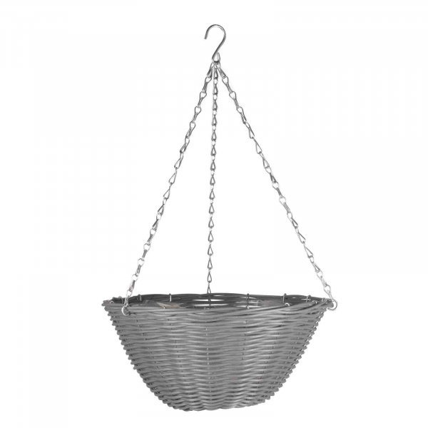 Smart Garden Products SG Slate Faux Rattan Basket - 14