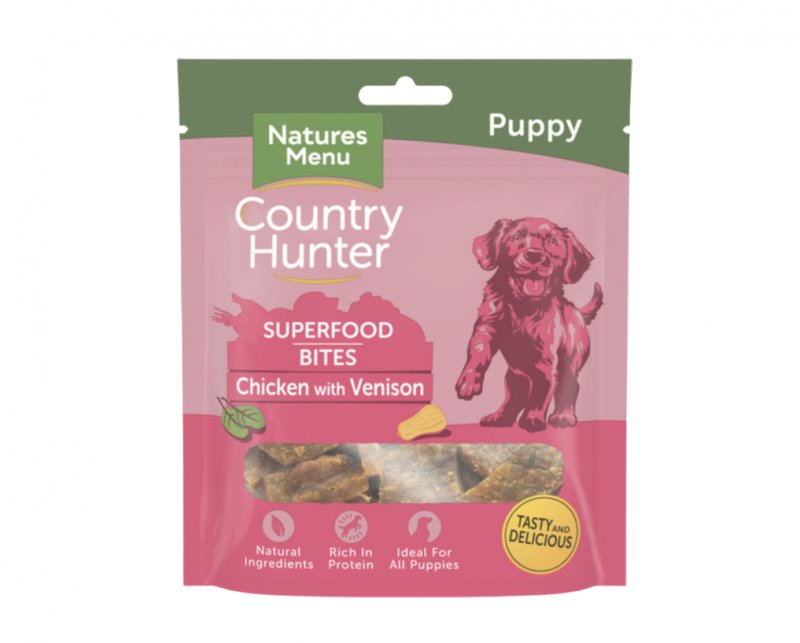 Natures Menu Natures Menu Chicken with Venison for Puppies Super Food Bites - 70g