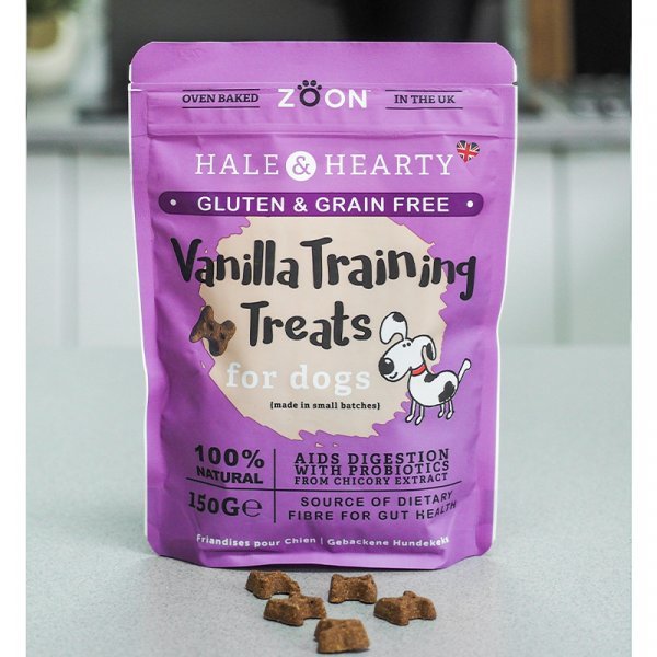Zoon Zoon Hale & Hearty Vanilla Grain Free Treats - 150g