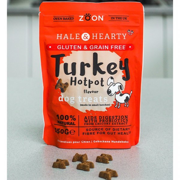 Zoon Zoon Hale & Hearty Turkey Hotpot Grain Free Treat - 150g