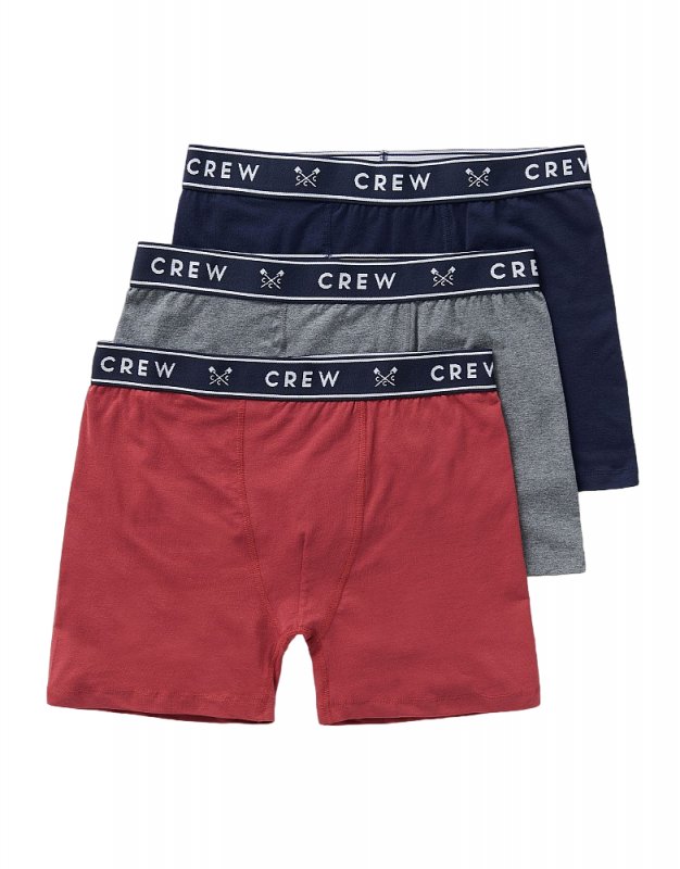 Crew Clothing Crew Men's Jersey Boxers - 3pk