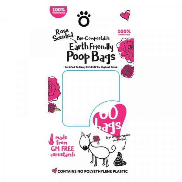 Zoon Zoon Bio-Compostable Poop Bags - 60pk