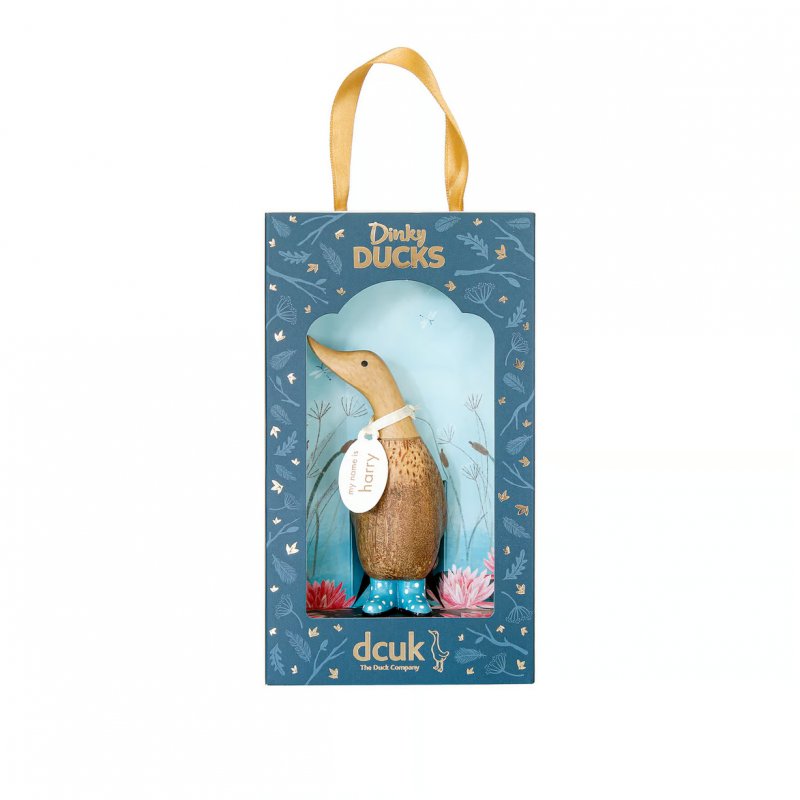 DCUK DCUK Dinky Ducks Natural Spotty Welly