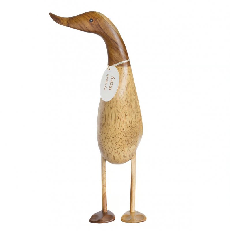 DCUK DCUK Natural Wooden Duck - 40cm