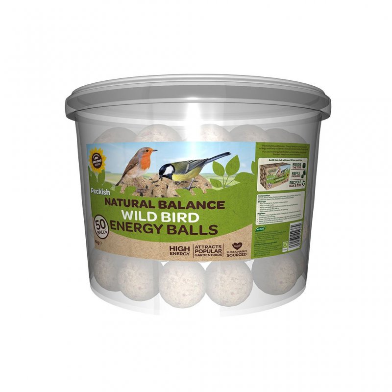 Peckish Peckish Natural Balance Energy Balls - 50 Tub