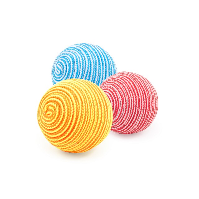 Ancol Ancol String Balls Cat Toy - 3pk