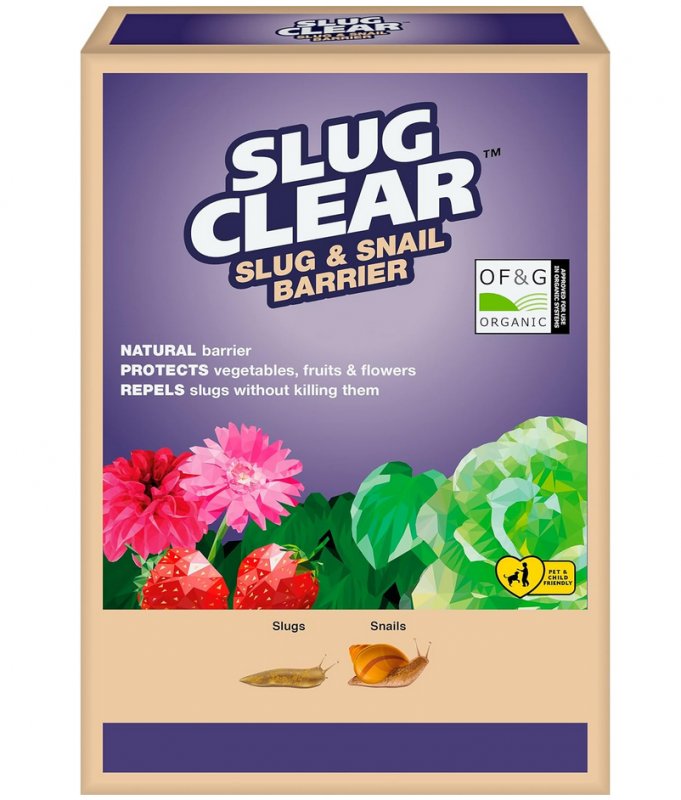 Miracle-Gro SlugClear Slug & Snail Barrier - 2.5kg