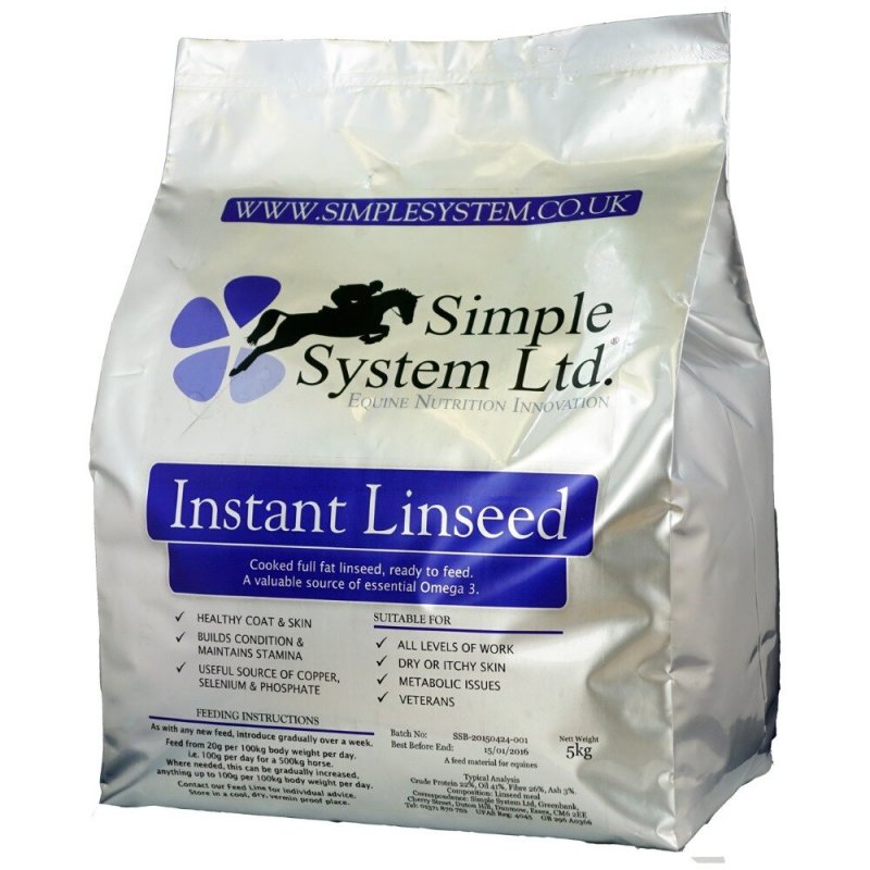 Simple System Simple System Instant Linseed - 5kg