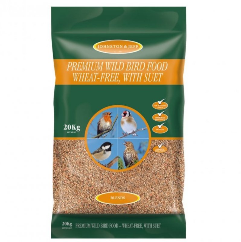 Johnston & Jeff Johnston & Jeff Premium Wild Bird Food - 20kg