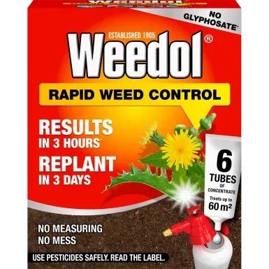 Weedol Weedol Rapid Concentrate - 6 Tube