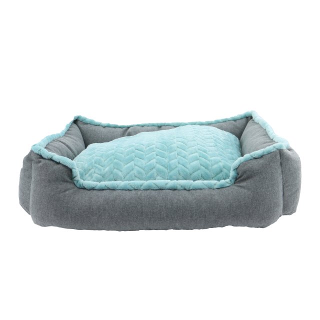 Ancol Ancol Made From Dog Bed Set - 60x50xm Blue Teal