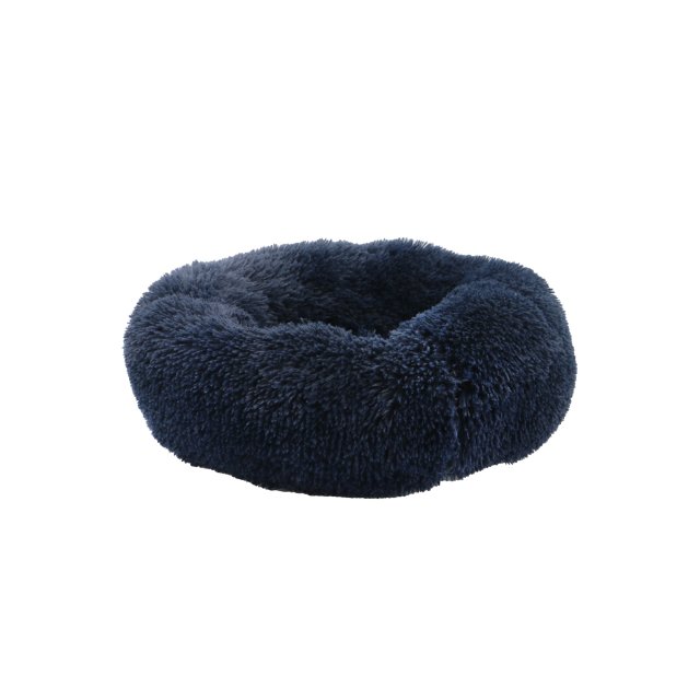 Ancol Ancol Super Plush Donut Bed - 50cm Navy