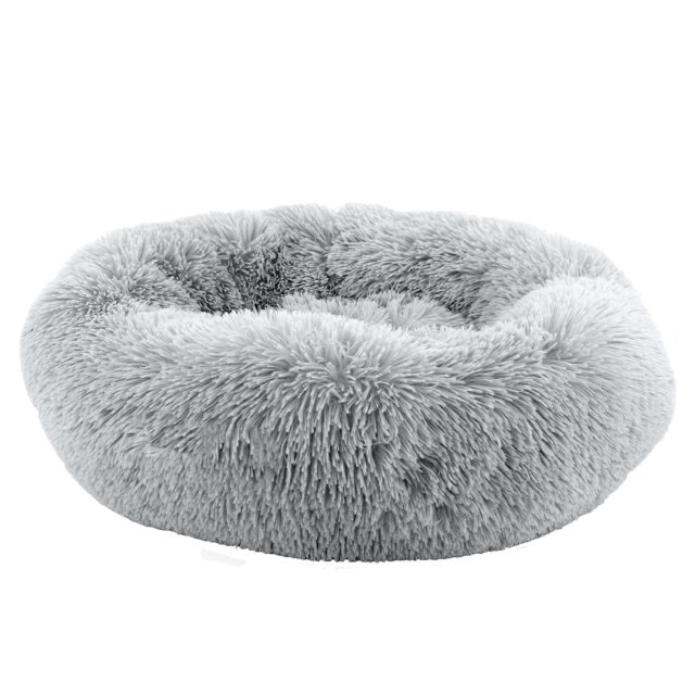 Ancol Ancol Super Plush Donut Bed - 50cm Slate Grey