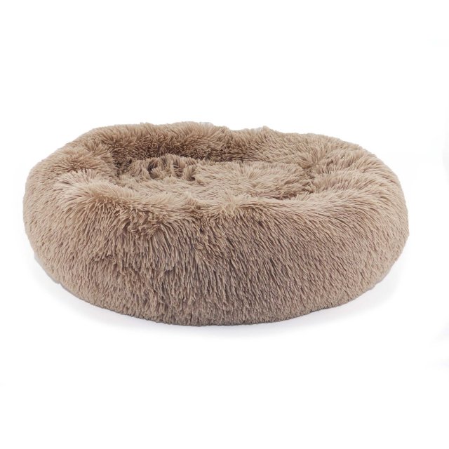 Ancol Ancol Super Plush Donut Bed - 70cm Oatmeal