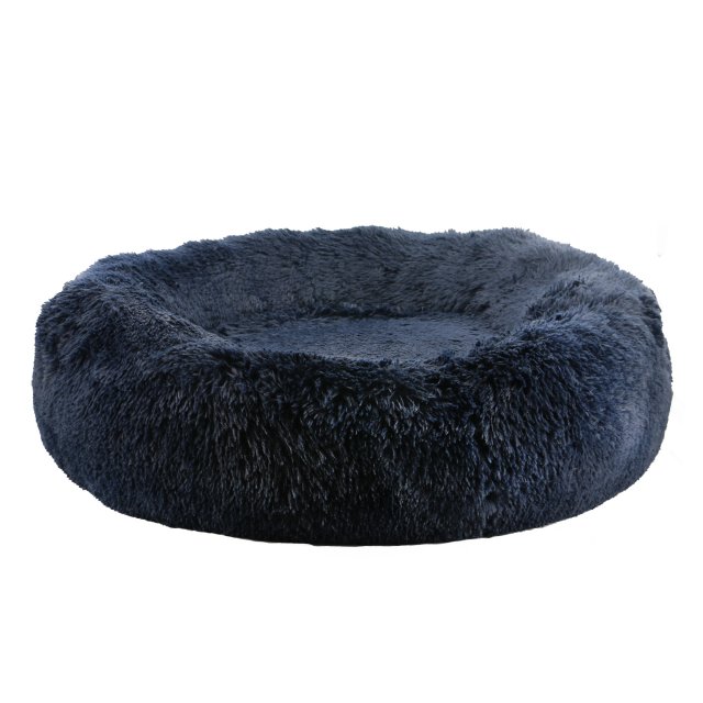 Ancol Ancol Super Plush Donut Bed - 100cm Navy