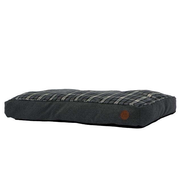 Ancol Ancol Black And Grey Tartan Mattress - 100 x 70cm