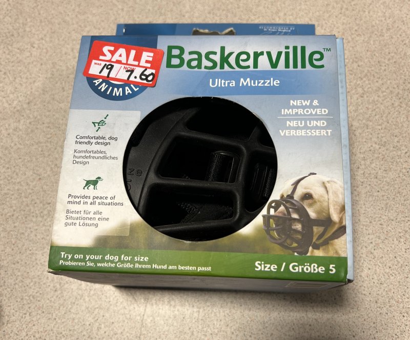 Company of Animals Baskerville Ultra Muzzle - Size 5